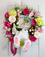 "Adorable Bunny" Spring Wreath