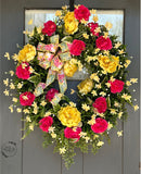 "Splendid Summer" Grapevine Wreath