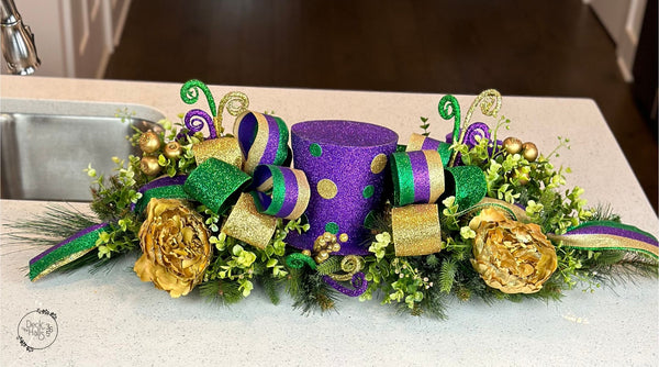 "Marvelous Mardi Gras" Centerpiece