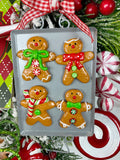 "Gingerbread Delight" Christmas Wreath